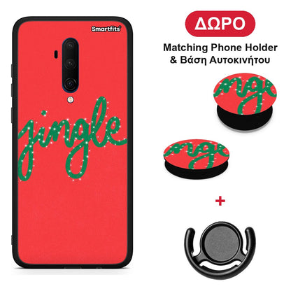 Jingle Xmas - OnePlus 7T Pro θήκη + Δώρο Phone Holder & Βάση Αυτοκινήτου