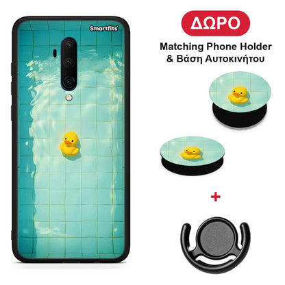 Yellow Duck - OnePlus 7T Pro θήκη + Δώρο Phone Holder & Βάση Αυτοκινήτου
