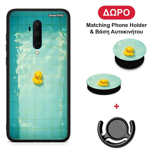 Yellow Duck - OnePlus 7T Pro θήκη + Δώρο Phone Holder & Βάση Αυτοκινήτου