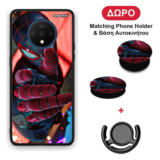 Spider Hand - OnePlus 7T θήκη + Δώρο Phone Holder & Βάση Αυτοκινήτου