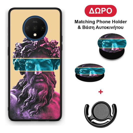 Zeus Art - OnePlus 7T θήκη + Δώρο Phone Holder & Βάση Αυτοκινήτου