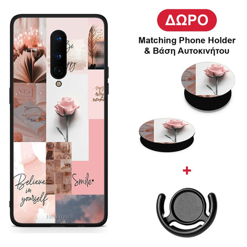 Aesthetic Collage - OnePlus 8 θήκη + Δώρο Phone Holder & Βάση Αυτοκινήτου