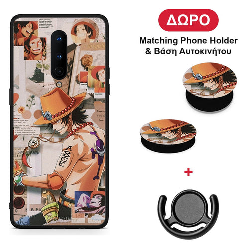 Anime Collage - OnePlus 8 θήκη + Δώρο Phone Holder & Βάση Αυτοκινήτου
