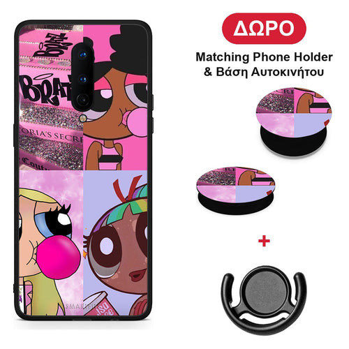 Bubble Girls - OnePlus 8 θήκη + Δώρο Phone Holder & Βάση Αυτοκινήτου