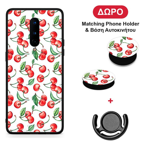 Cherry Summer - OnePlus 8 θήκη + Δώρο Phone Holder & Βάση Αυτοκινήτου