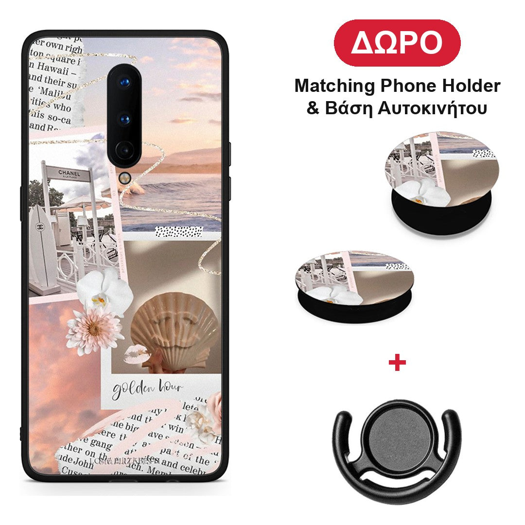 Golden Hour - OnePlus 8 θήκη + Δώρο Phone Holder & Βάση Αυτοκινήτου