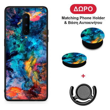 Paint Crayola - OnePlus 8 θήκη + Δώρο Phone Holder & Βάση Αυτοκινήτου