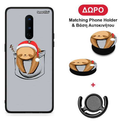 Xmas Zzzz - OnePlus 8 θήκη + Δώρο Phone Holder & Βάση Αυτοκινήτου