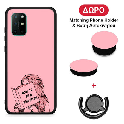 Bad Bitch - OnePlus 8T θήκη + Δώρο Phone Holder & Βάση Αυτοκινήτου