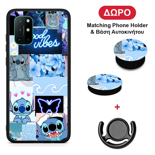 Collage Good Vibes - OnePlus 8T θήκη + Δώρο Phone Holder & Βάση Αυτοκινήτου