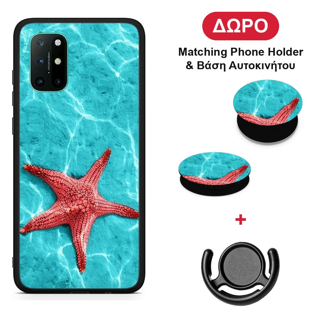 Red Starfish - OnePlus 8T θήκη + Δώρο Phone Holder & Βάση Αυτοκινήτου