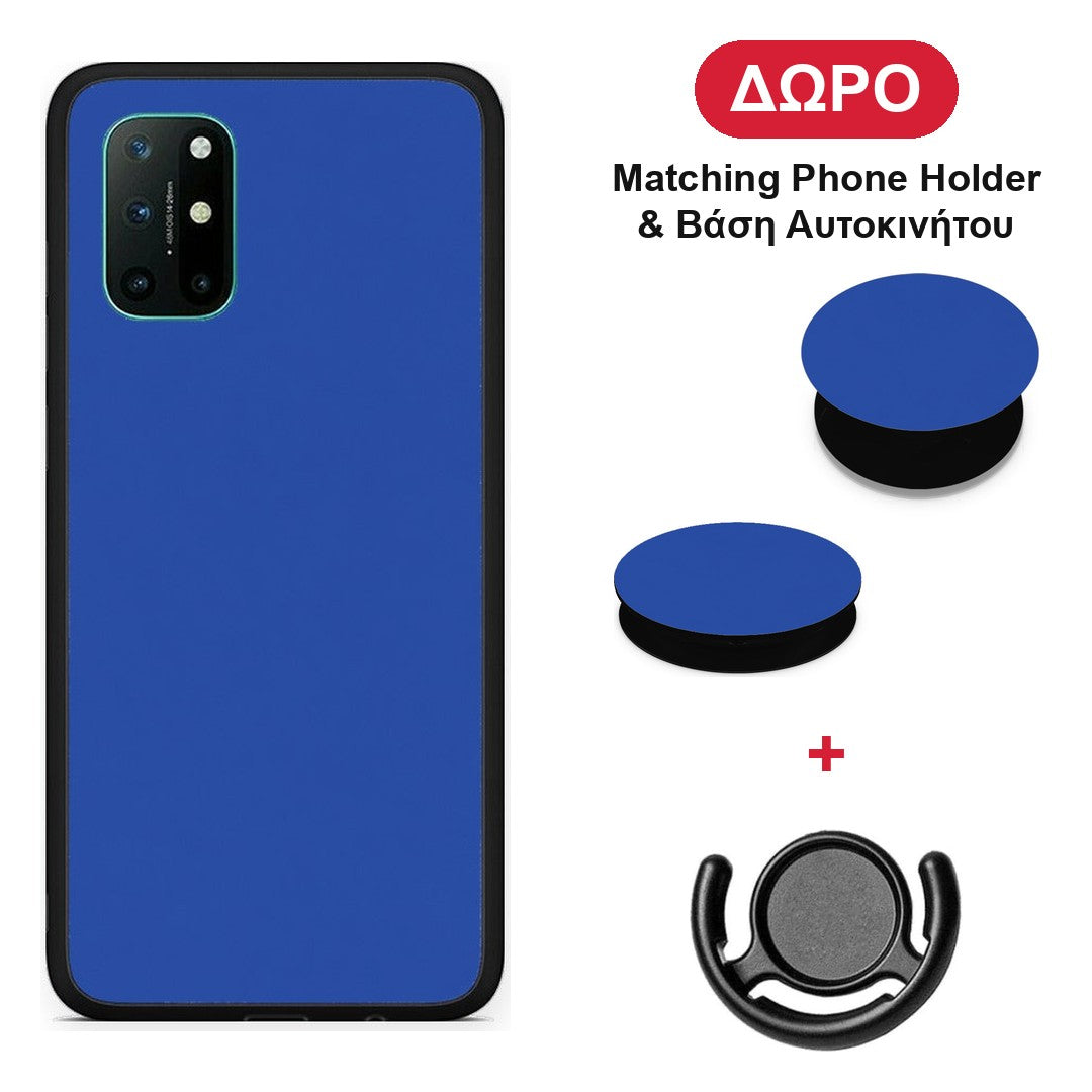 Royal Blue - OnePlus 8T θήκη + Δώρο Phone Holder & Βάση Αυτοκινήτου