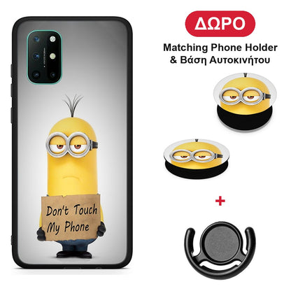 Text Minion - OnePlus 8T θήκη + Δώρο Phone Holder & Βάση Αυτοκινήτου