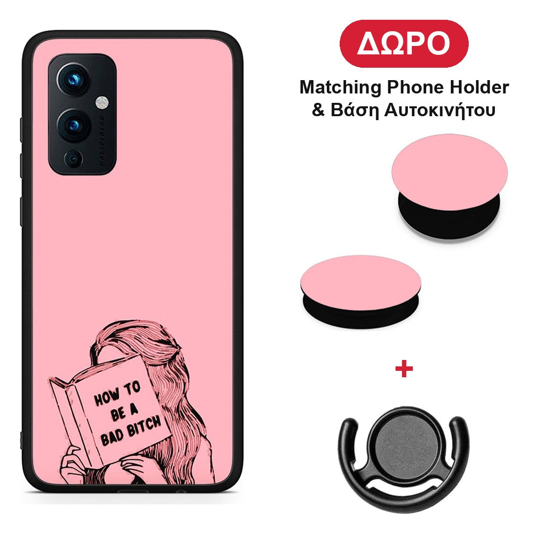 Bad Bitch - OnePlus 9 θήκη + Δώρο Phone Holder & Βάση Αυτοκινήτου
