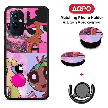 Bubble Girls - OnePlus 9 θήκη + Δώρο Phone Holder & Βάση Αυτοκινήτου