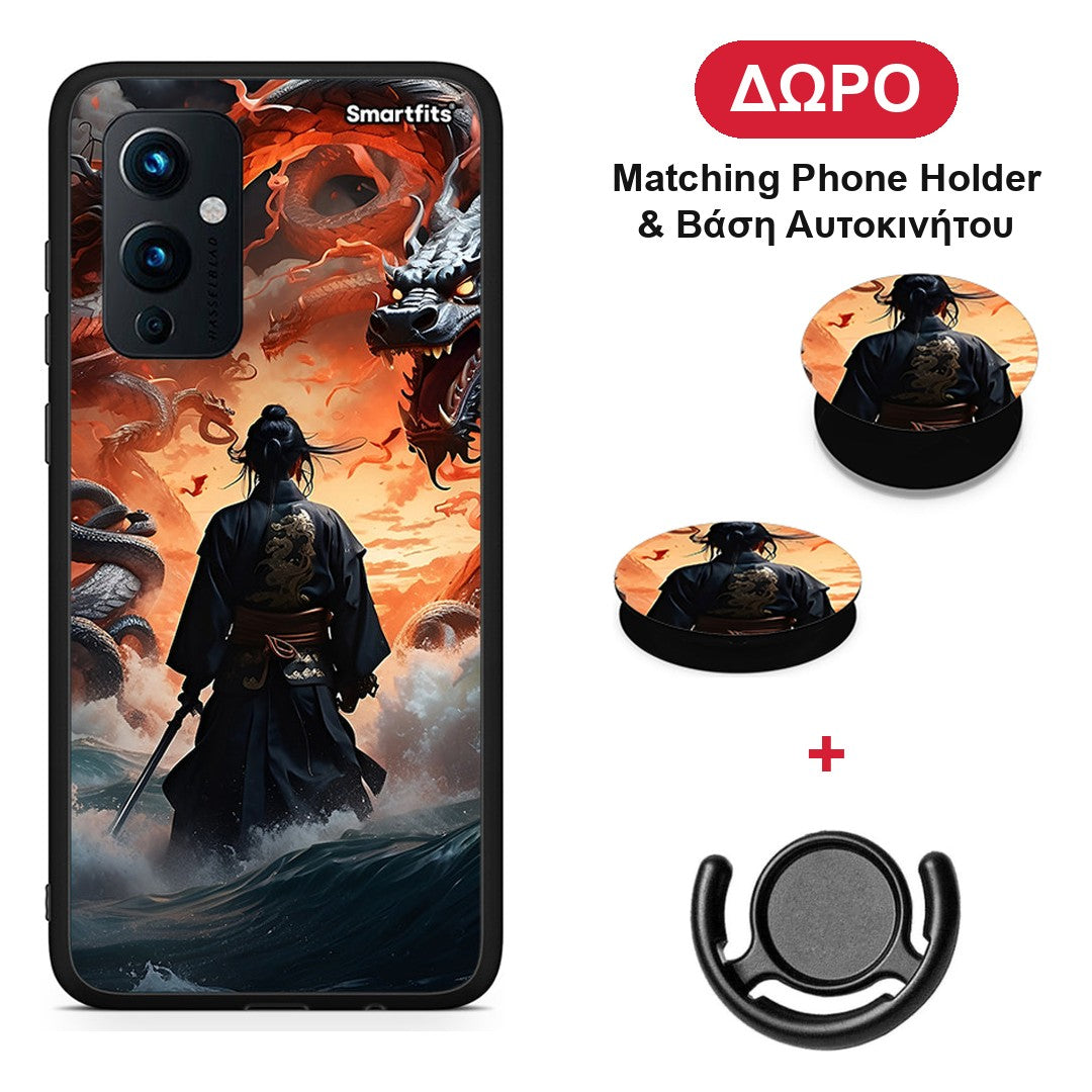 Dragons Fight - OnePlus 9 θήκη + Δώρο Phone Holder & Βάση Αυτοκινήτου