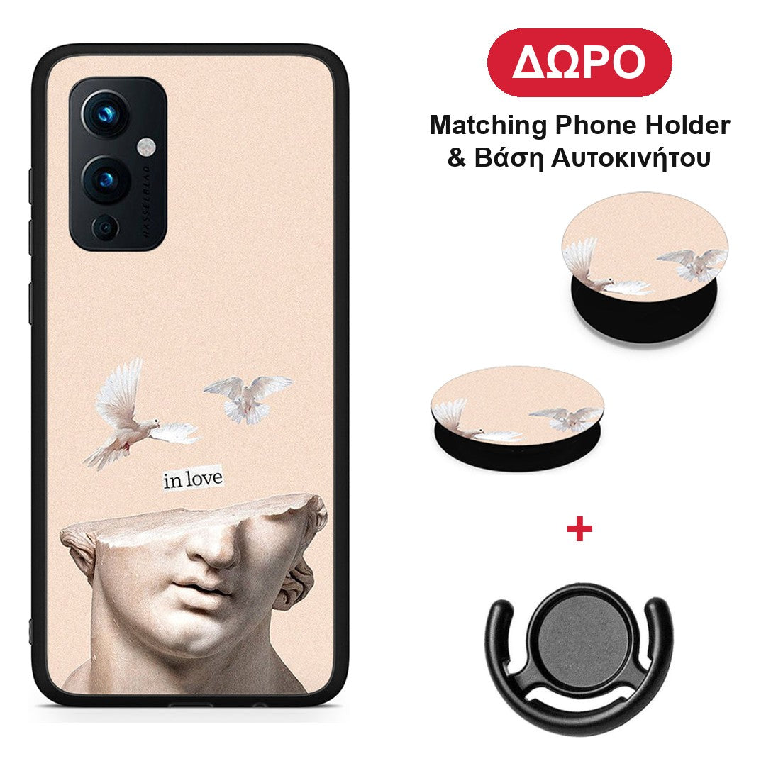 In Love - OnePlus 9 θήκη + Δώρο Phone Holder & Βάση Αυτοκινήτου