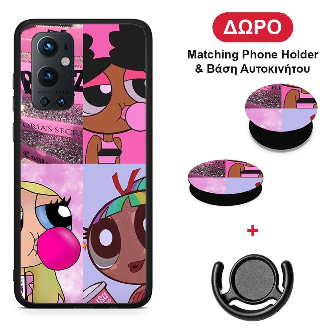 Bubble Girls - OnePlus 9 Pro θήκη + Δώρο Phone Holder & Βάση Αυτοκινήτου
