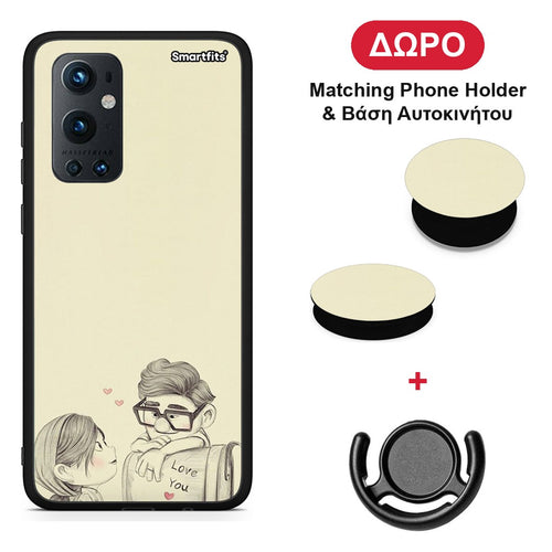Carl And Ellie - OnePlus 9 Pro θήκη + Δώρο Phone Holder & Βάση Αυτοκινήτου