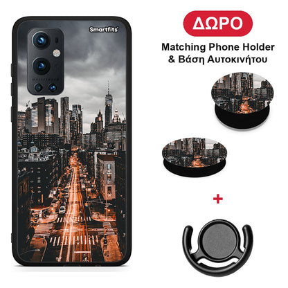 City Lights - OnePlus 9 Pro θήκη + Δώρο Phone Holder & Βάση Αυτοκινήτου