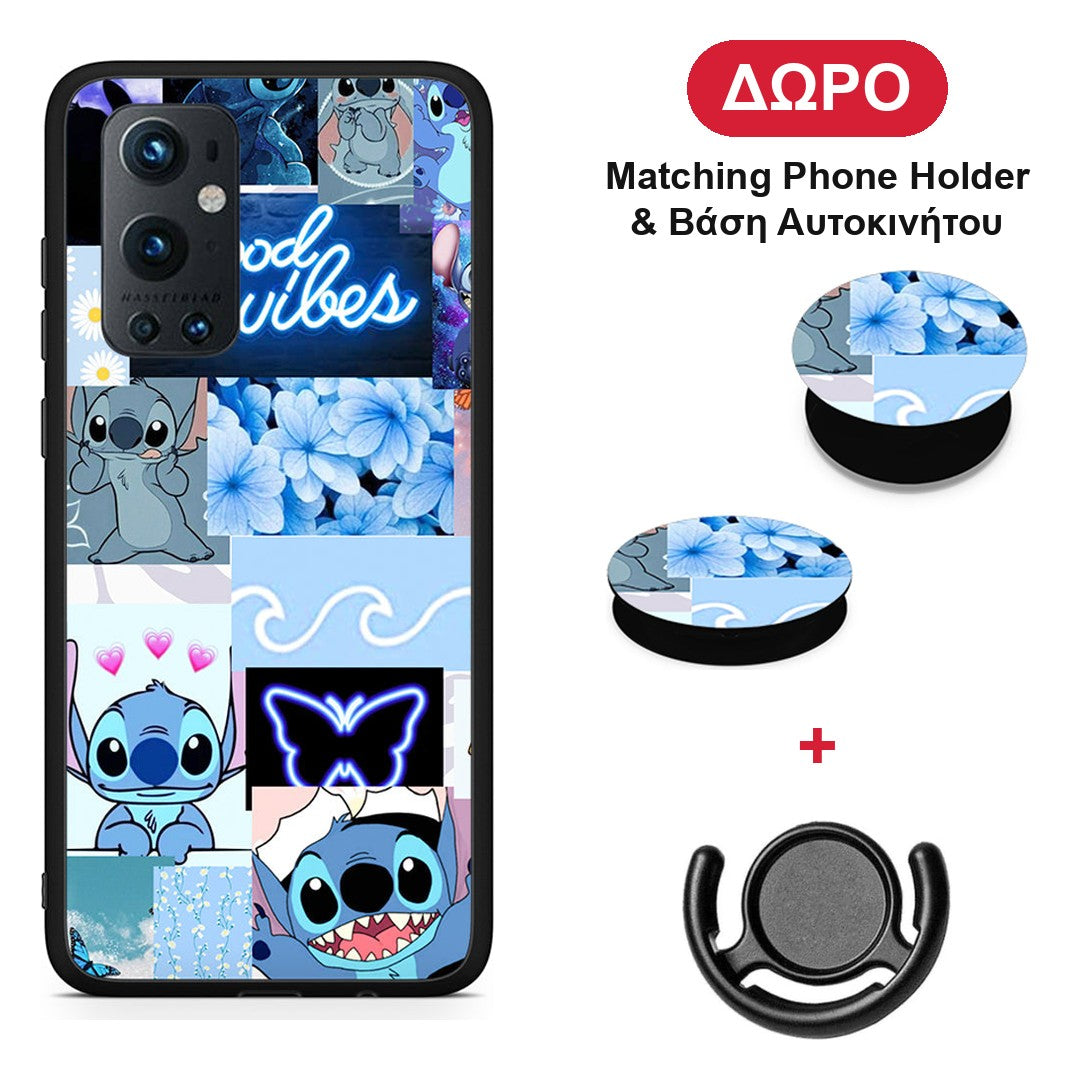 Collage Good Vibes - OnePlus 9 Pro θήκη + Δώρο Phone Holder & Βάση Αυτοκινήτου