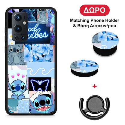 Collage Good Vibes - OnePlus 9 Pro θήκη + Δώρο Phone Holder & Βάση Αυτοκινήτου