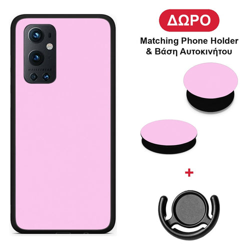 Cotton Candy Pink - OnePlus 9 Pro θήκη + Δώρο Phone Holder & Βάση Αυτοκινήτου