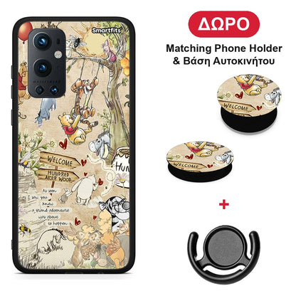 Happy Friends - OnePlus 9 Pro θήκη + Δώρο Phone Holder & Βάση Αυτοκινήτου