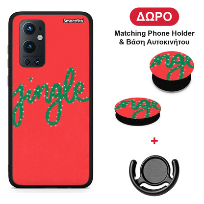 Jingle Xmas - OnePlus 9 Pro θήκη + Δώρο Phone Holder & Βάση Αυτοκινήτου