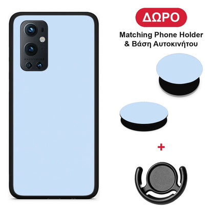 Powder Blue - OnePlus 9 Pro θήκη + Δώρο Phone Holder & Βάση Αυτοκινήτου