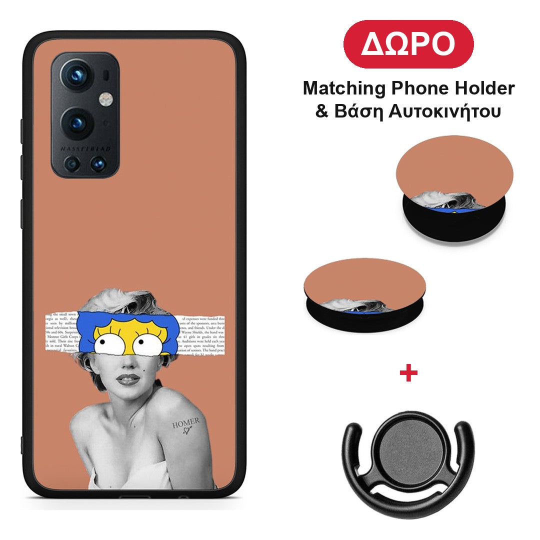 Sim Merilyn - OnePlus 9 Pro θήκη + Δώρο Phone Holder & Βάση Αυτοκινήτου