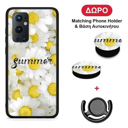 Summer Daisies - OnePlus 9 Pro θήκη + Δώρο Phone Holder & Βάση Αυτοκινήτου