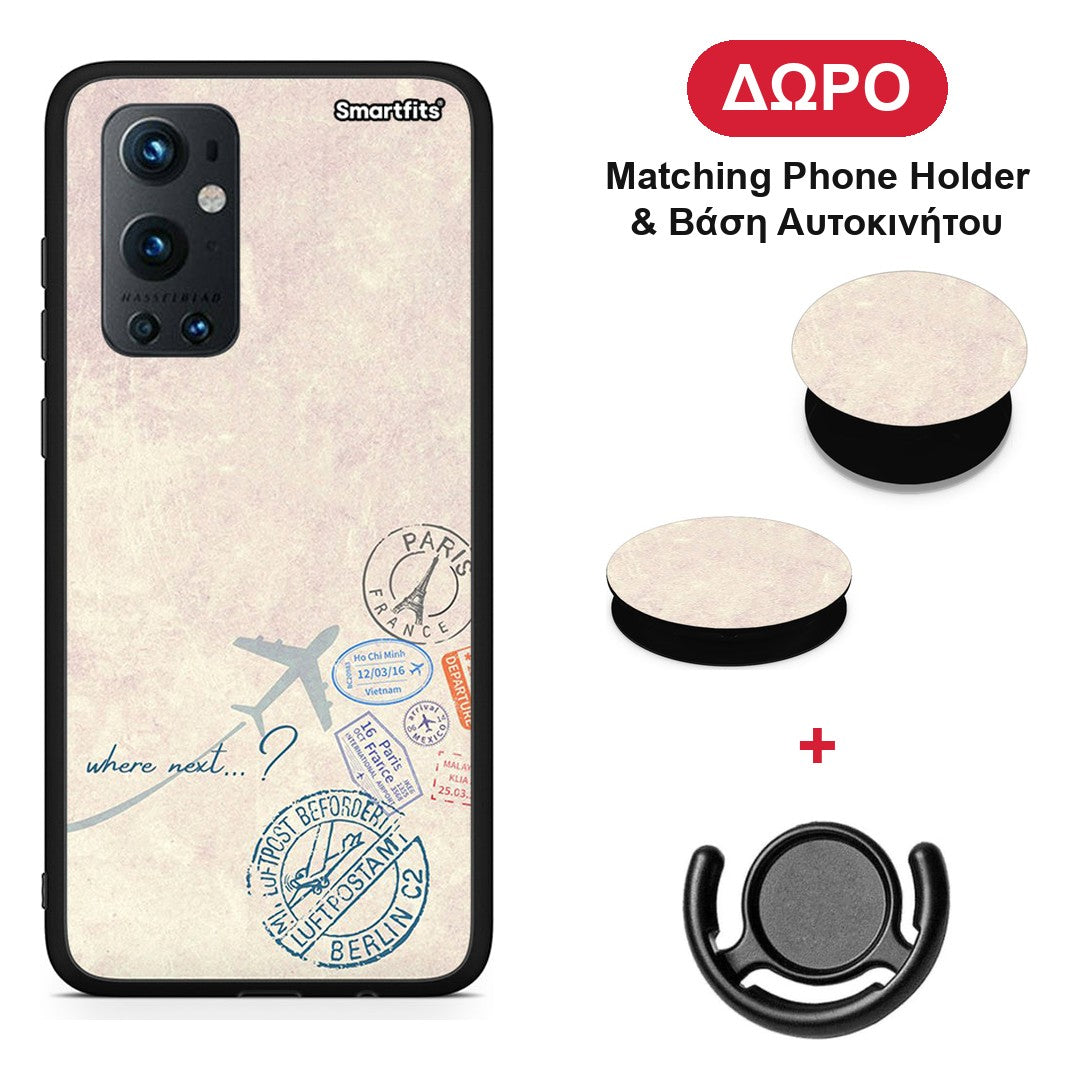 Where Next - OnePlus 9 Pro θήκη + Δώρο Phone Holder & Βάση Αυτοκινήτου