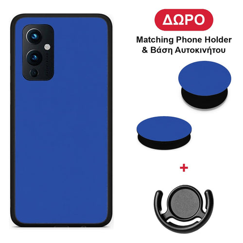 Royal Blue - OnePlus 9 θήκη + Δώρο Phone Holder & Βάση Αυτοκινήτου