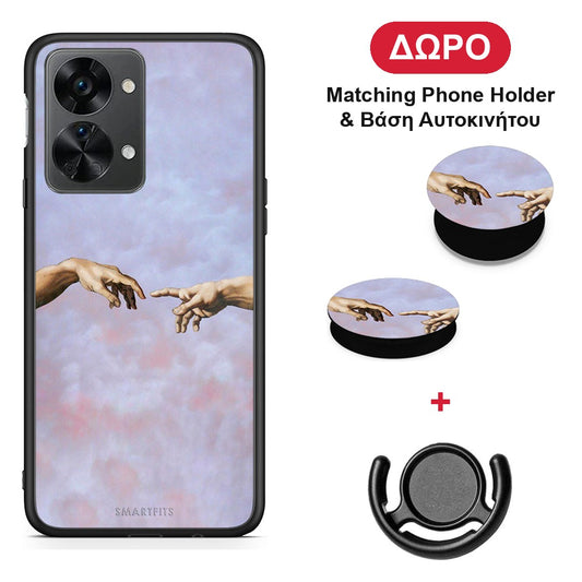 Adam Hand - OnePlus Nord 2T θήκη + Δώρο Phone Holder & Βάση Αυτοκινήτου