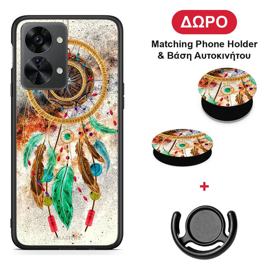 Boho DreamCatcher - OnePlus Nord 2T θήκη + Δώρο Phone Holder & Βάση Αυτοκινήτου