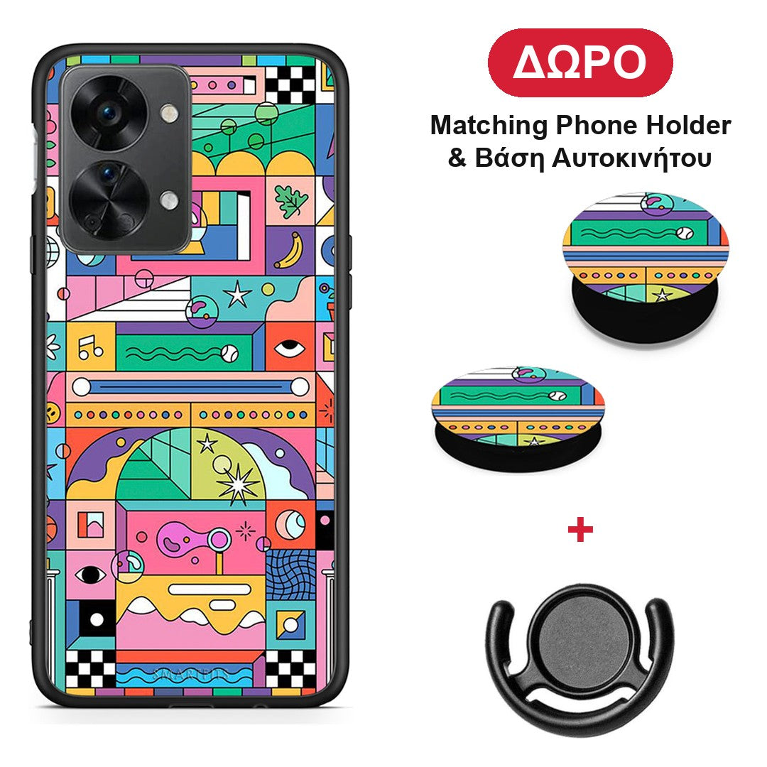 Bubbles Soap - OnePlus Nord 2T θήκη + Δώρο Phone Holder & Βάση Αυτοκινήτου