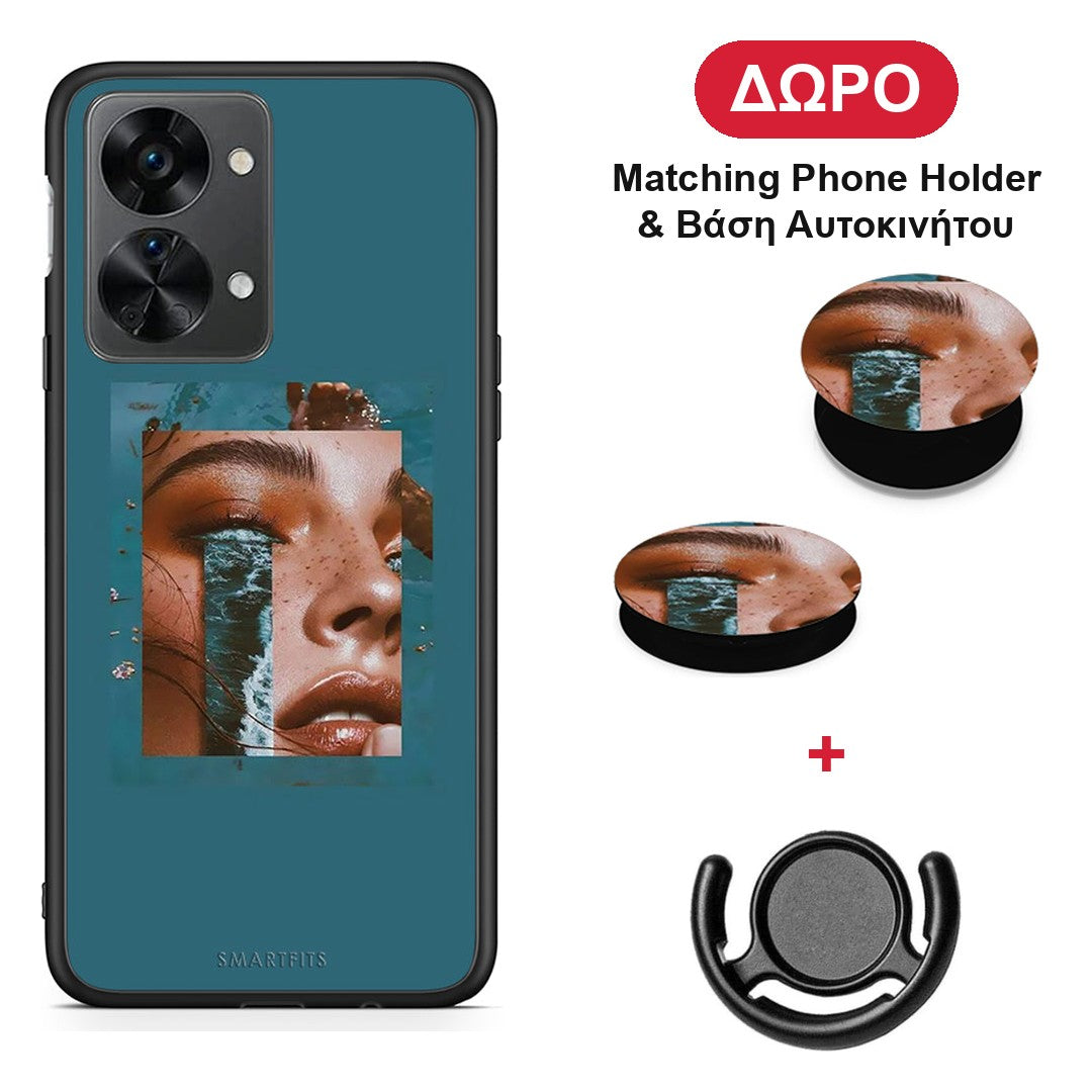 Cry An Ocean - OnePlus Nord 2T θήκη + Δώρο Phone Holder & Βάση Αυτοκινήτου
