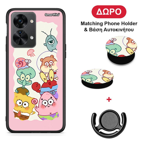 Cute Companion - OnePlus Nord 2T θήκη + Δώρο Phone Holder & Βάση Αυτοκινήτου