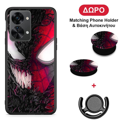 PopArt SpiderVenom - OnePlus Nord 2T θήκη + Δώρο Phone Holder & Βάση Αυτοκινήτου