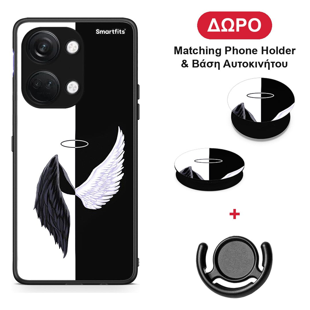 Angels Demons - OnePlus Nord 3 θήκη + Δώρο Phone Holder & Βάση Αυτοκινήτου
