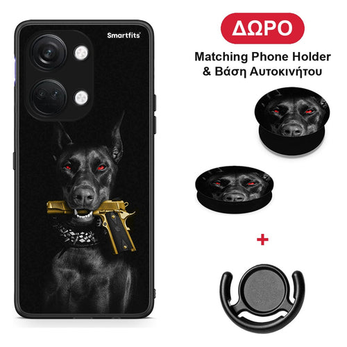 Golden Gun - OnePlus Nord 3 θήκη + Δώρο Phone Holder & Βάση Αυτοκινήτου