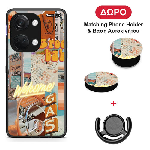 Groovy Babe - OnePlus Nord 3 θήκη + Δώρο Phone Holder & Βάση Αυτοκινήτου