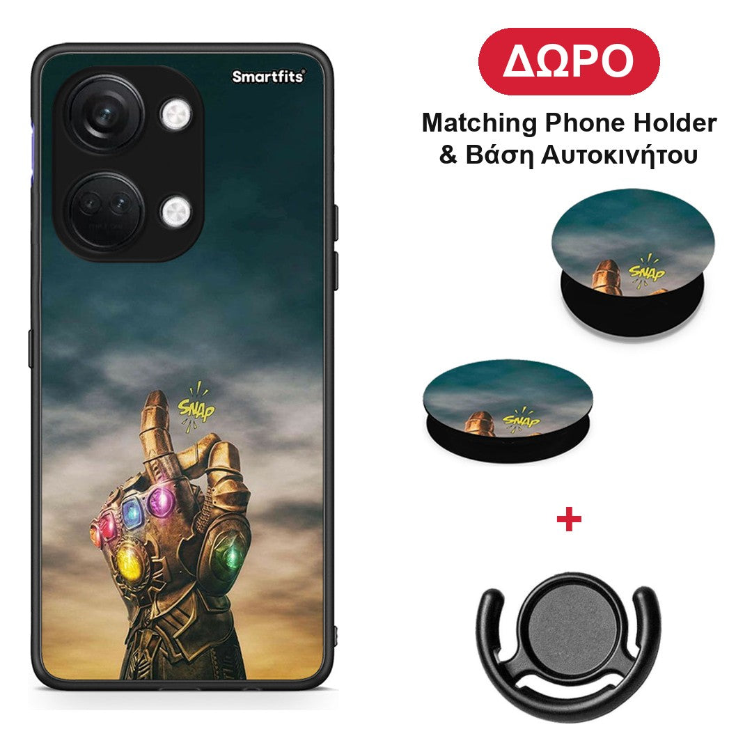 Infinity Snap - OnePlus Nord 3 θήκη + Δώρο Phone Holder & Βάση Αυτοκινήτου