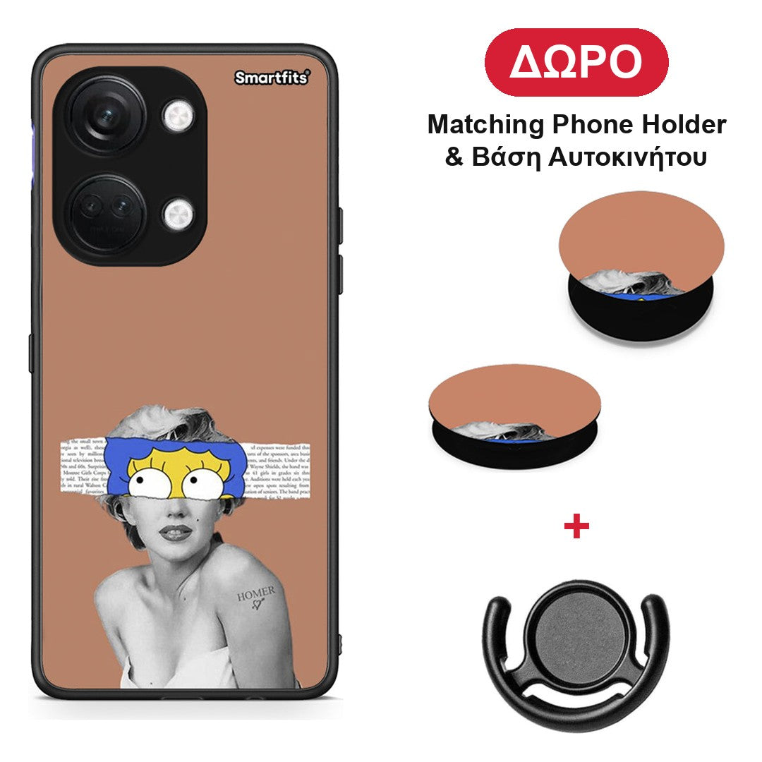 Sim Merilyn - OnePlus Nord 3 θήκη + Δώρο Phone Holder & Βάση Αυτοκινήτου