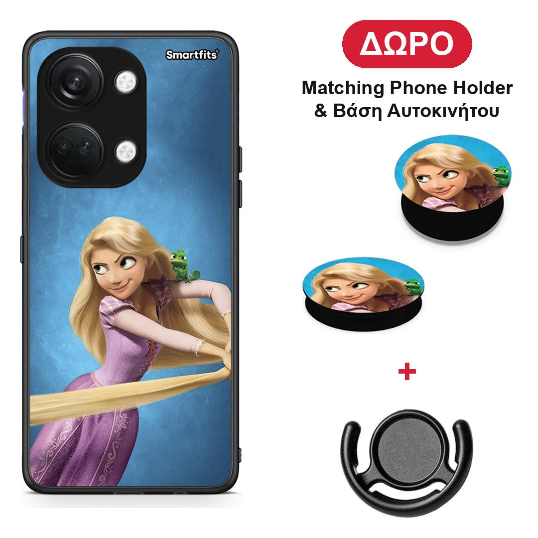 Tangled 2 - OnePlus Nord 3 θήκη + Δώρο Phone Holder & Βάση Αυτοκινήτου