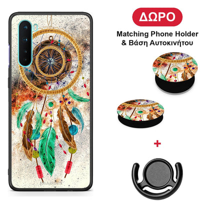 Boho DreamCatcher - OnePlus Nord 5G θήκη + Δώρο Phone Holder & Βάση Αυτοκινήτου