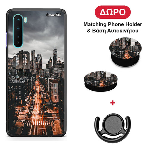 City Lights - OnePlus Nord 5G θήκη + Δώρο Phone Holder & Βάση Αυτοκινήτου