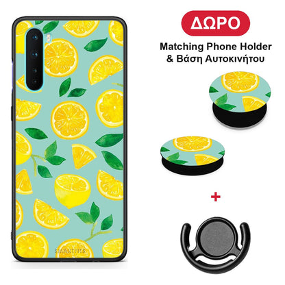 Lemons - OnePlus Nord 5G θήκη + Δώρο Phone Holder & Βάση Αυτοκινήτου