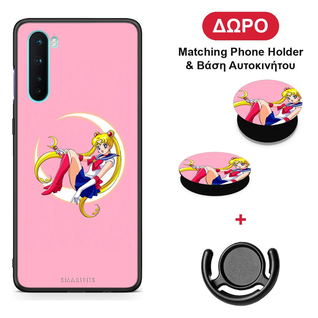Moon Girl - OnePlus Nord 5G θήκη + Δώρο Phone Holder & Βάση Αυτοκινήτου